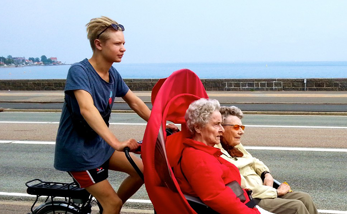 Restoring youth: tell stories, drink wine, and go on a bike ride with Ole Kassow