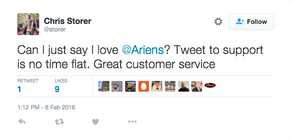 Customers love fast service Relate