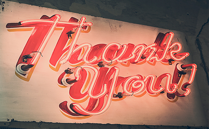 The interview isn’t over until you’ve written “thank you”