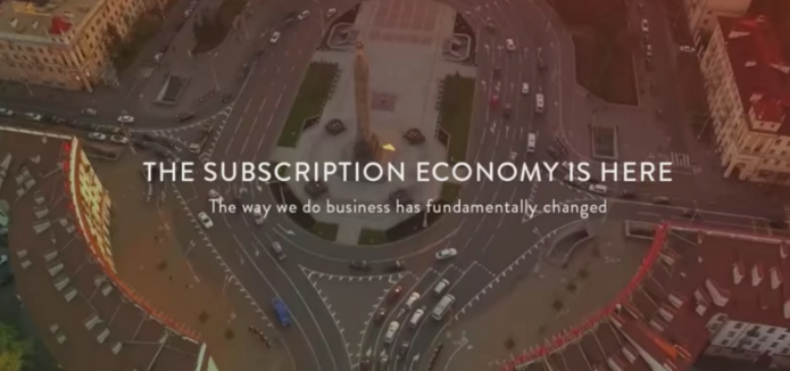 subscription economy is here