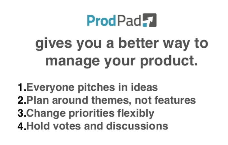 ProdPad better way to manage