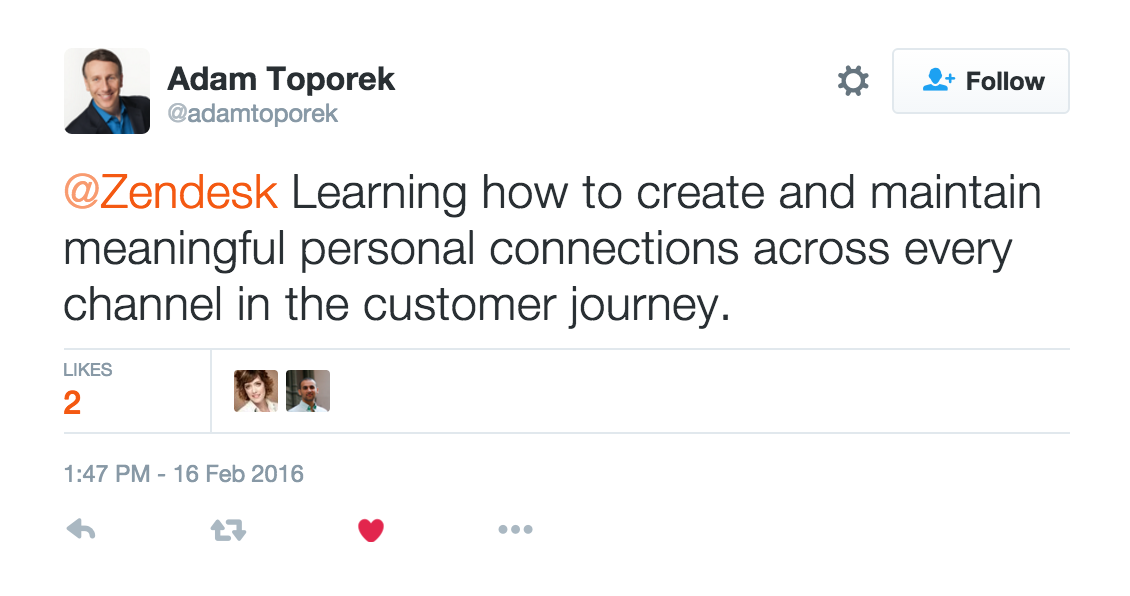Adam Toporek future of retail Zendesk