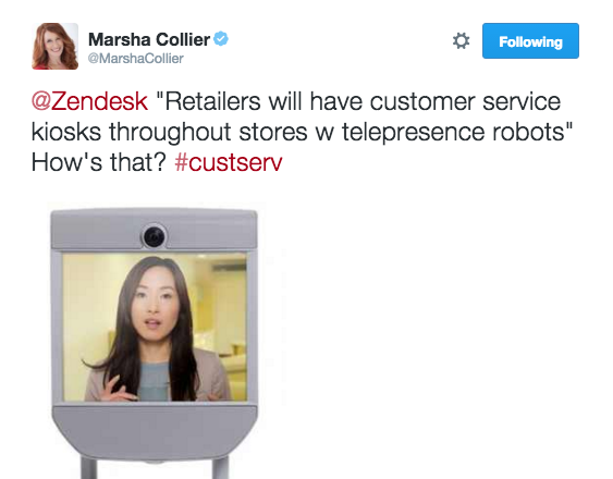 Marsha Collier future of retail Zendesk