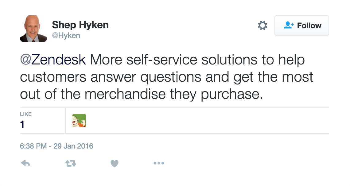 Shep Hyken future of retail Zendesk