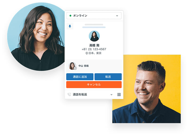 Zendesk Talkでの着信