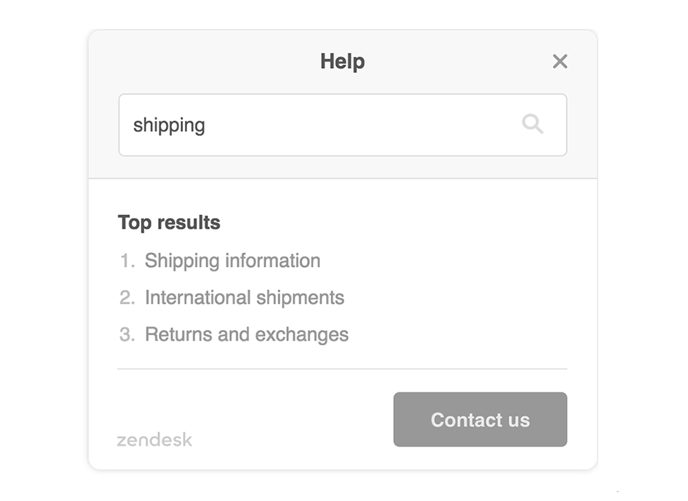 Embed The Zendesk Web Widget